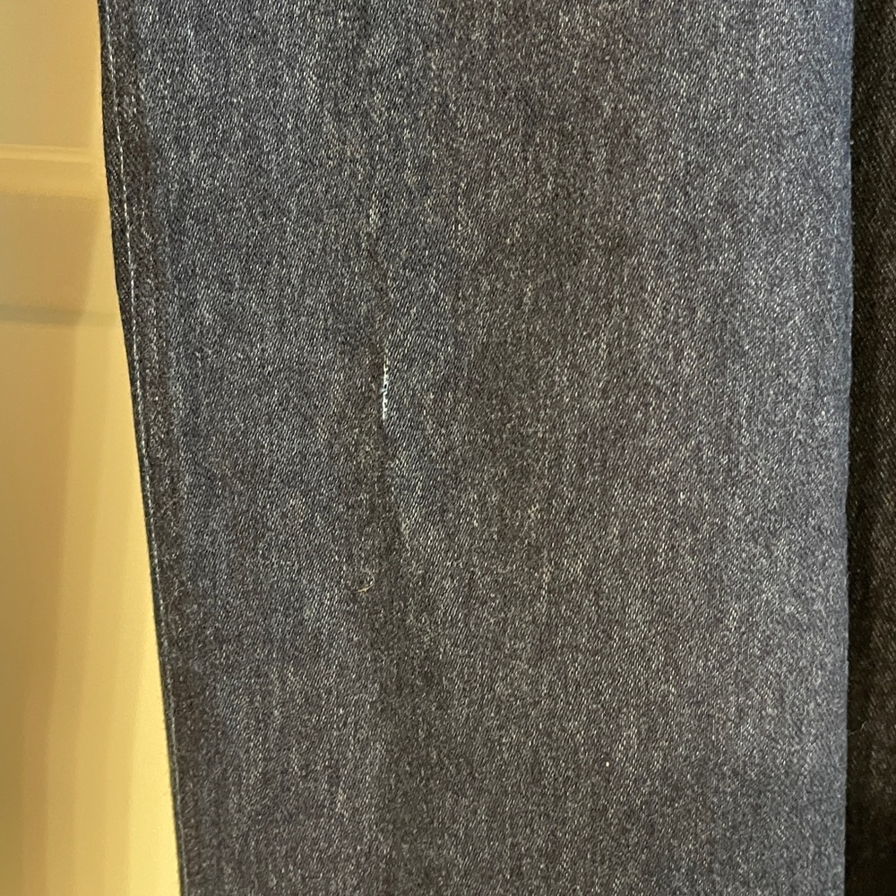 HALARA Navy Wide-Leg Jeans with Front Patch Pockets - Picture 5 of 10